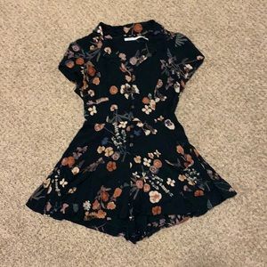 Kimchi Blue Floral romper